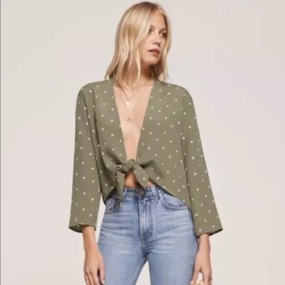 Reformation Casablanca Top